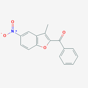 (3-Methyl-5-nitro-1-benzofuran-2-yl)(phenyl)methanone图片