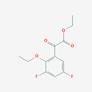 Ethyl 3,5-difluoro-2-ethoxybenzoylformateͼƬ