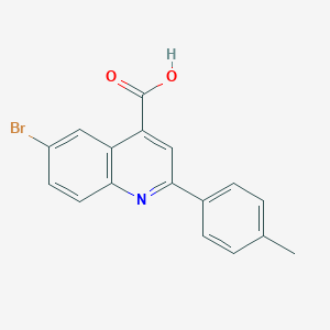 6-Bromo-2-p-tolylquinoline-4-carboxylic acidͼƬ