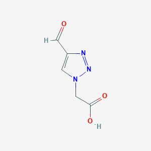 2-(4-Formyl-1H-1,2,3-triazol-1-yl)acetic AcidͼƬ