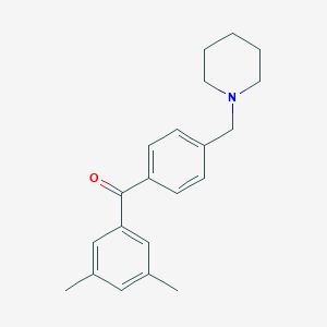 3,5-dimethyl-4'-piperidinomethyl benzophenoneͼƬ