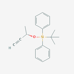 1,1'-[(1,1-Dimethylethyl)[[(1S)-1-methyl-2-propyn-1-yl]oxy]silylene]bis[benzene]ͼƬ