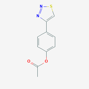 4-(1,2,3-Thiadiazol-4-yl)phenyl acetateͼƬ