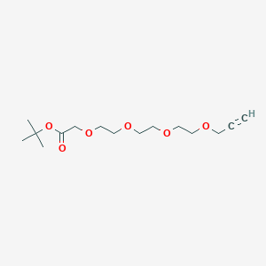 Propargyl-PEG4-CH2CO2tBuͼƬ