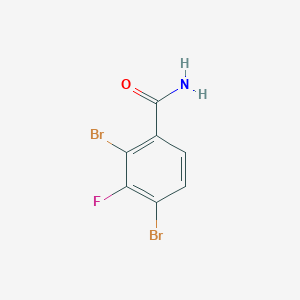 2,4-Dibromo-3-fluorobenzamideͼƬ