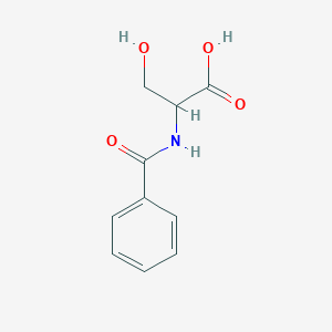 3-hydroxy-2-(phenylformamido)propanoic acidͼƬ