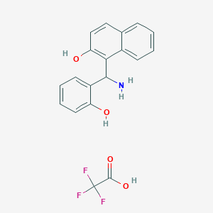 1-a-Amino(2-hydroxyphenyl)methyl-2-naphthol trifluoroacetateͼƬ