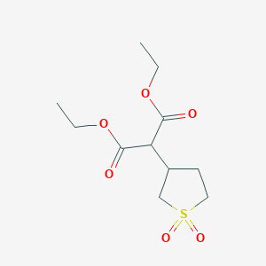 1,3-diethyl 2-(1,1-dioxo-1?-thiolan-3-yl)propanedioateͼƬ