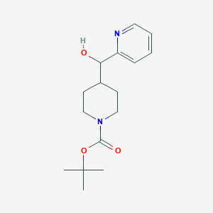 TERT-BUTYL 4-(HYDROXY(PYRIDIN-2-YL)METHYL)PIPERIDINE-1-CARBOXYLATEͼƬ