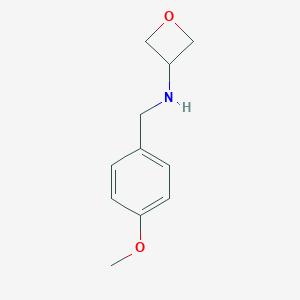 N-(4-Methoxybenzyl)oxetan-3-yl-amineͼƬ