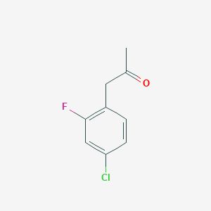 1-(4-Chloro-2-fluorophenyl)propan-2-oneͼƬ