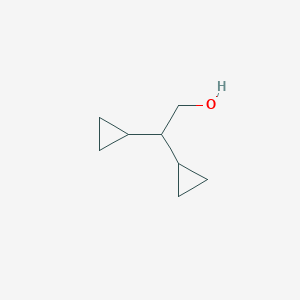 2,2-dicyclopropylethan-1-olͼƬ