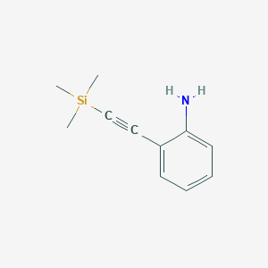 2-[(Trimethylsilyl)ethynyl]anilineͼƬ