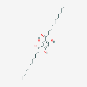 1,1'-(2,4,6-Trihydroxy-1,3-phenylene)bis(dodecan-1-one)ͼƬ