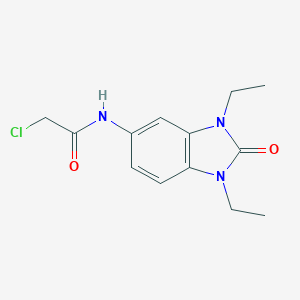 2-Chloro-N-(1,3-diethyl-2-oxo-2,3-dihydro-1H-benzoimidazol-5-yl)-acetamideͼƬ