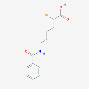 2-bromo-6-(phenylformamido)hexanoic acidͼƬ