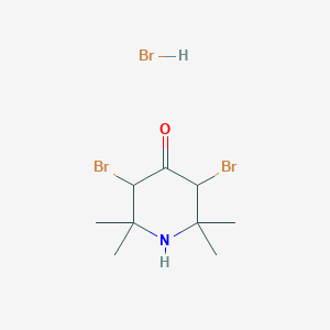 3,5-Dibromo-2,2,6,6-tetramethylpiperidin-4-one,Hydrobromide Technical Grade 90%ͼƬ