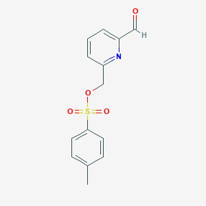 Toluene-4-sulfonic acid 6-formylpyridin-2-ylmethyl esterͼƬ