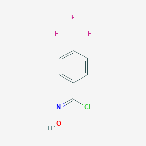 (Z)-N-Hydroxy-4-(trifluoromethyl)-benzimidoyl chlorideͼƬ