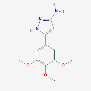 5-(3,4,5-Trimethoxyphenyl)-1H-pyrazol-3-amineͼƬ