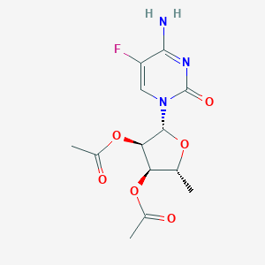 2',3'二-O-乙酰基-5'-脱氧-5-氟胞苷图片
