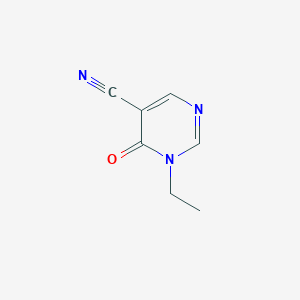 1-ethyl-6-oxo-1,6-dihydro-5-pyrimidinecarbonitrileͼƬ