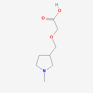 (1-Methyl-pyrrolidin-3-ylmethoxy)-acetic acidͼƬ