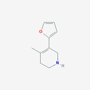 5-(furan-2-yl)-4-methyl-1,2,3,6-tetrahydropyridineͼƬ