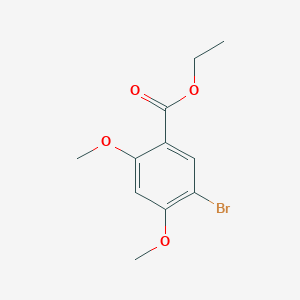 5-Bromo-2,4-dimethoxy-benzoic acid ethyl esterͼƬ