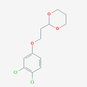 2-[2-(3,4-Dichloro-phenoxy)ethyl]-1,3-dioxaneͼƬ