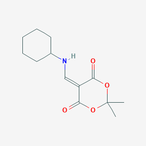 5-((cyclohexylamino)methylene)-2,2-dimethyl-1,3-dioxane-4,6-dioneͼƬ