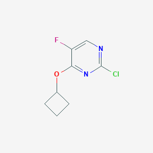 2-Chloro-4-cyclobutoxy-5-fluoropyrimidine图片