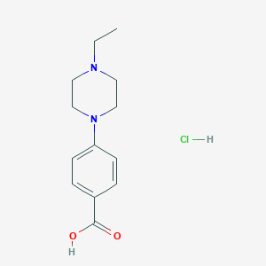 4-(4-ethylpiperazin-1-yl)benzoic acid hydrochlorideͼƬ