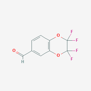 2,2,3,3-Tetrafluoro-1,4-benzodioxane-6-carboxaldehydeͼƬ