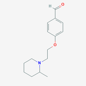 4-[2-(2-Methyl-piperidin-1-yl)-ethoxy]-benzaldehydeͼƬ