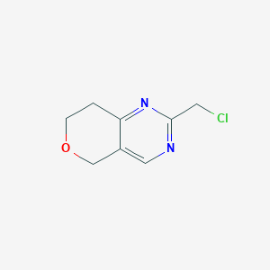 2-(chloromethyl)-5H,7H,8H-pyrano[4,3-d]pyrimidineͼƬ