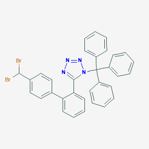 5-[4'-(Dibromomethyl)[1,1'-biphenyl]-2-yl]-1-(triphenylmethyl)-1H-tetrazoleͼƬ