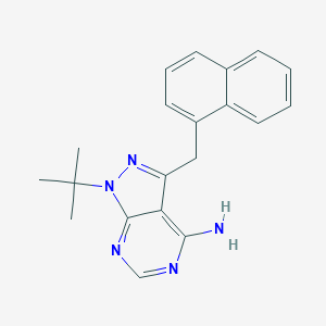 1-NM-PP1,一种可渗透细胞的蛋白激酶D(PKD)抑制剂图片