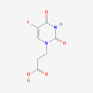 3-(5-fluoro-2,4-dioxo-1,2,3,4-tetrahydropyrimidin-1-yl)propanoic acidͼƬ