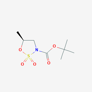 (s)-Tert-butyl5-methyl-1,2,3-oxathiazolidine-3-carboxylate2,2-dioxideͼƬ