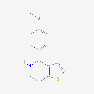 4-(4-methoxyphenyl)-4,5,6,7-tetrahydrothieno[3,2-c]pyridineͼƬ