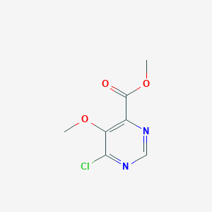 methyl 6-chloro-5-methoxypyrimidine-4-carboxylate图片