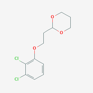 2-[2-(2,3-Dichloro-phenoxy)ethyl]-1,3-dioxaneͼƬ