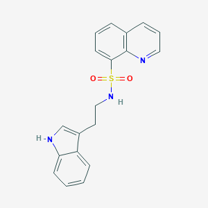 N-[2-(1H-Indol-3-yl)ethyl]-8-quinolinesulfonamide图片