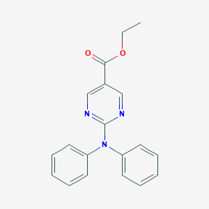 Ethyl 2-(diphenylamino)pyrimidine-5-carboxylateͼƬ