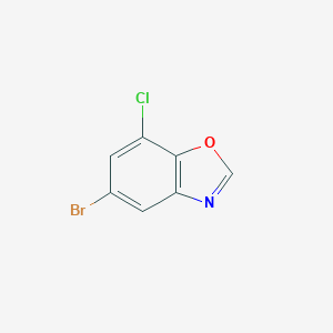 5-Bromo-7-chloro-1,3-benzoxazoleͼƬ