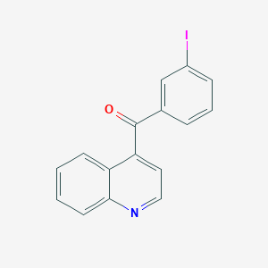 4-(3-Iodobenzoyl)quinoline图片