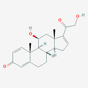 11,21-dihydroxypregna-1,4,16-triene-3,20-dioneͼƬ