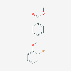 methyl 4-[(2-bromophenoxy)methyl]benzoateͼƬ