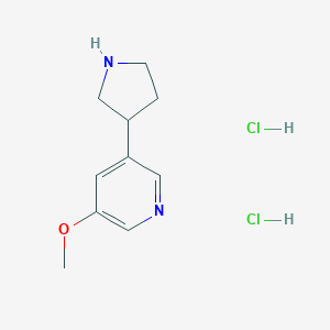 3-methoxy-5-(pyrrolidin-3-yl)pyridine dihydrochlorideͼƬ